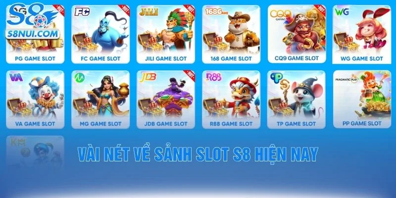 Vài nét về sảnh slot S8 hiện nay